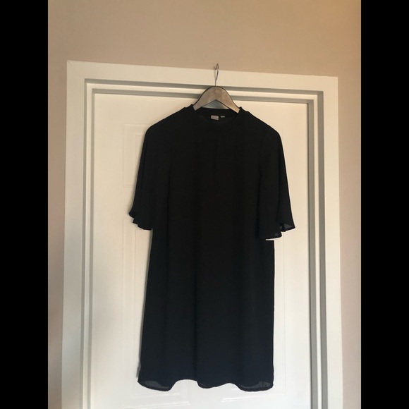 Twik by Simons black short sleeve dress XS - Picture 7 of 13